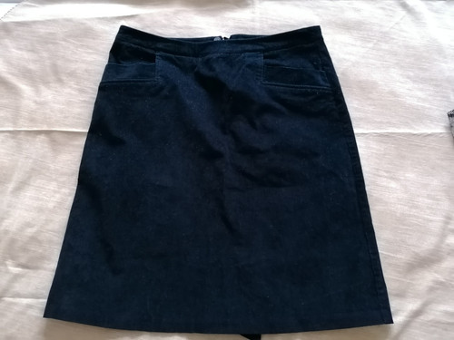 Damen cord rock dunkelblau mit - damen,