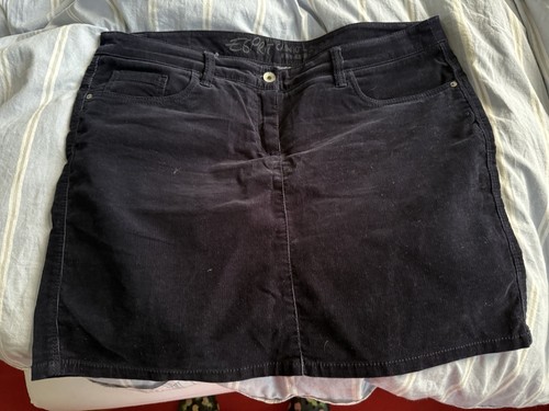 Damen rock kurz cord - kurz,